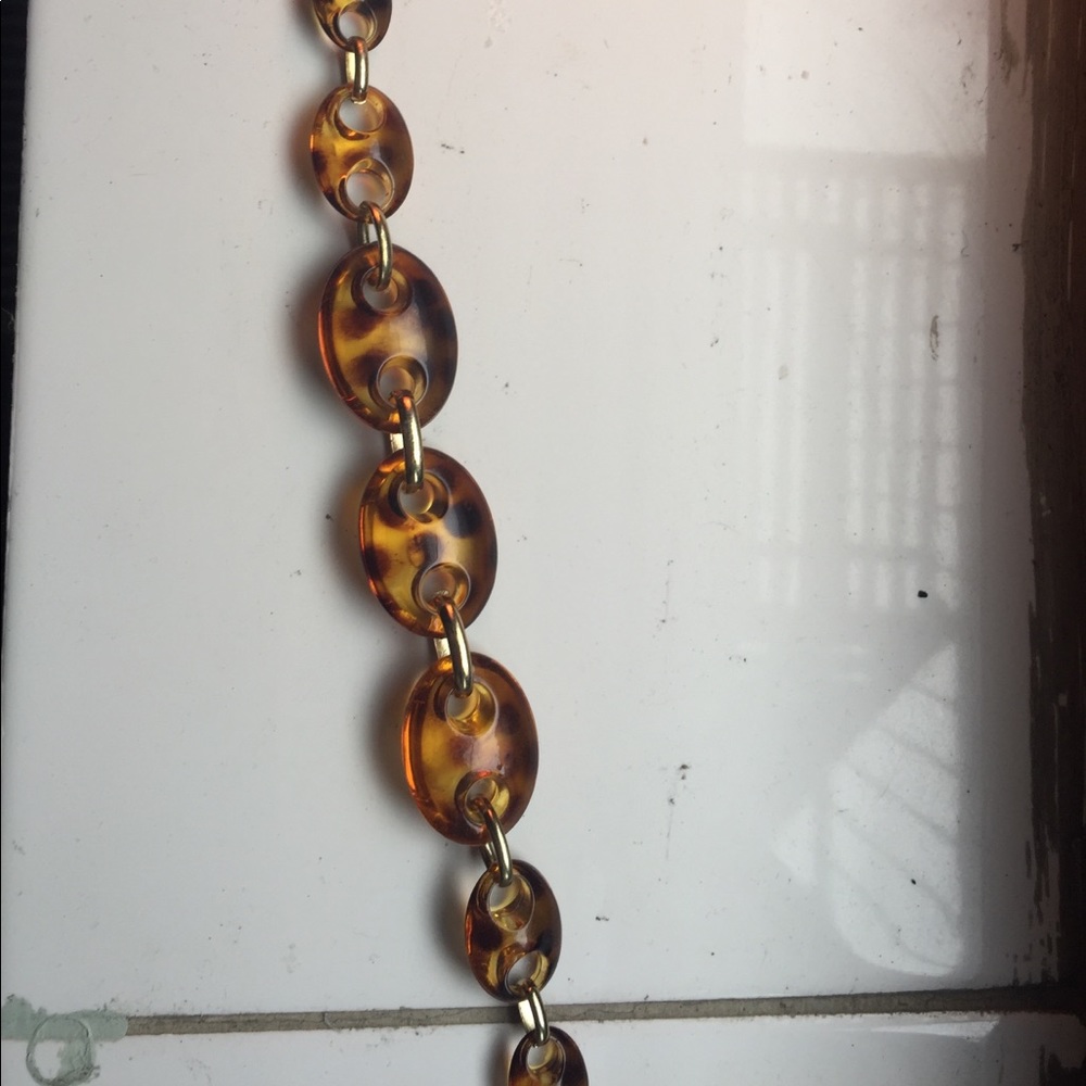 Tortoiseshell necklace